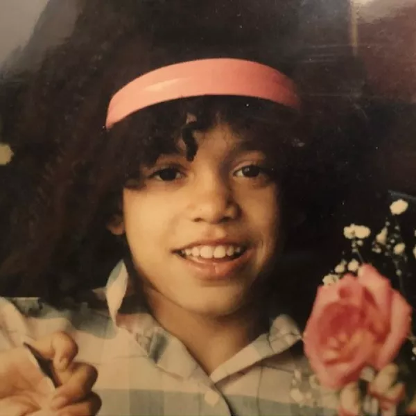 picture of Ayisha as a child