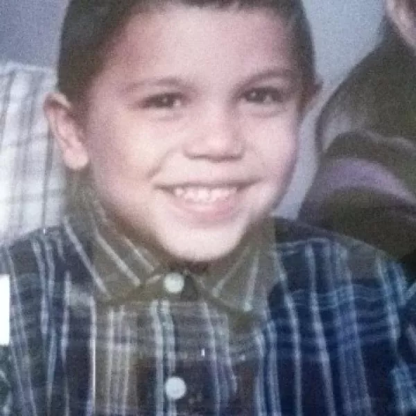 picture of Bryan Cortes as a child